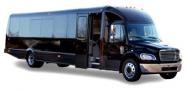 chicago limousine service rates 24 Pass Limo bus in Detroit MI Illinois
