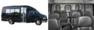 chicago limousine service rates 12 Pass Van in Crown Point Indiana